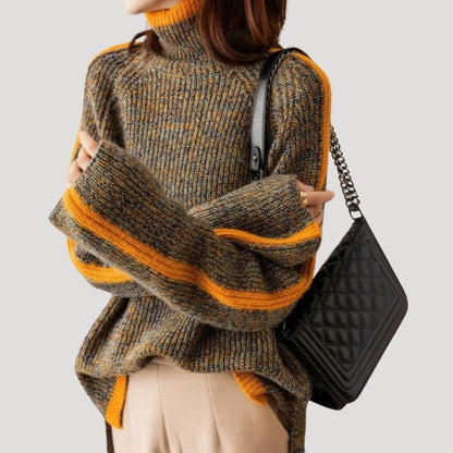 Alyssa | Women Spring Turtleneck Sweater Pullover