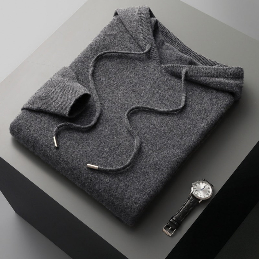 Anthony | Men Spring Hooded Pullover Sweater