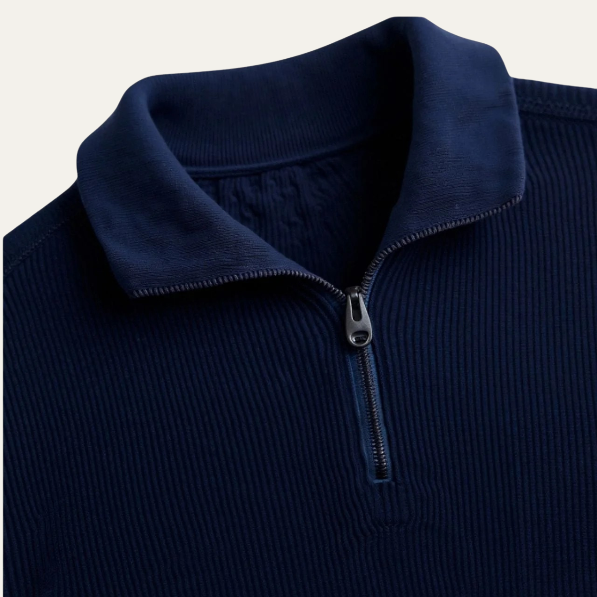Men's Half Zip Knit Sweater Lightweight