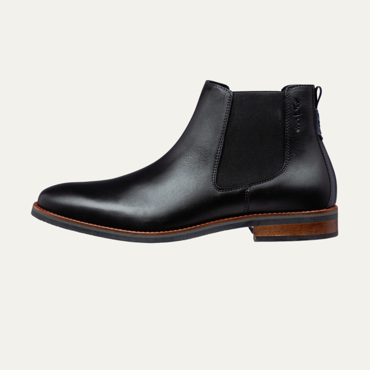 Men's Classic Leather Chelsea Boots Cognac