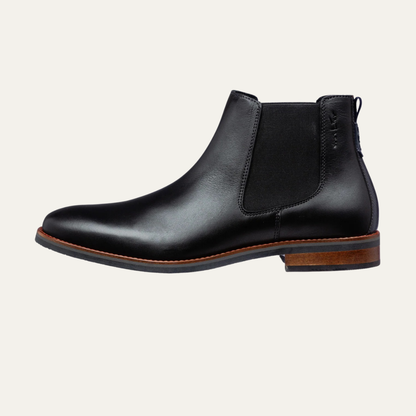 Men's Classic Leather Chelsea Boots Cognac