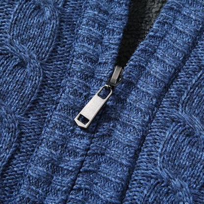 Men's Thick Wool Fleece Cardigan