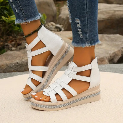 Women's Closed Back Platform Sandals