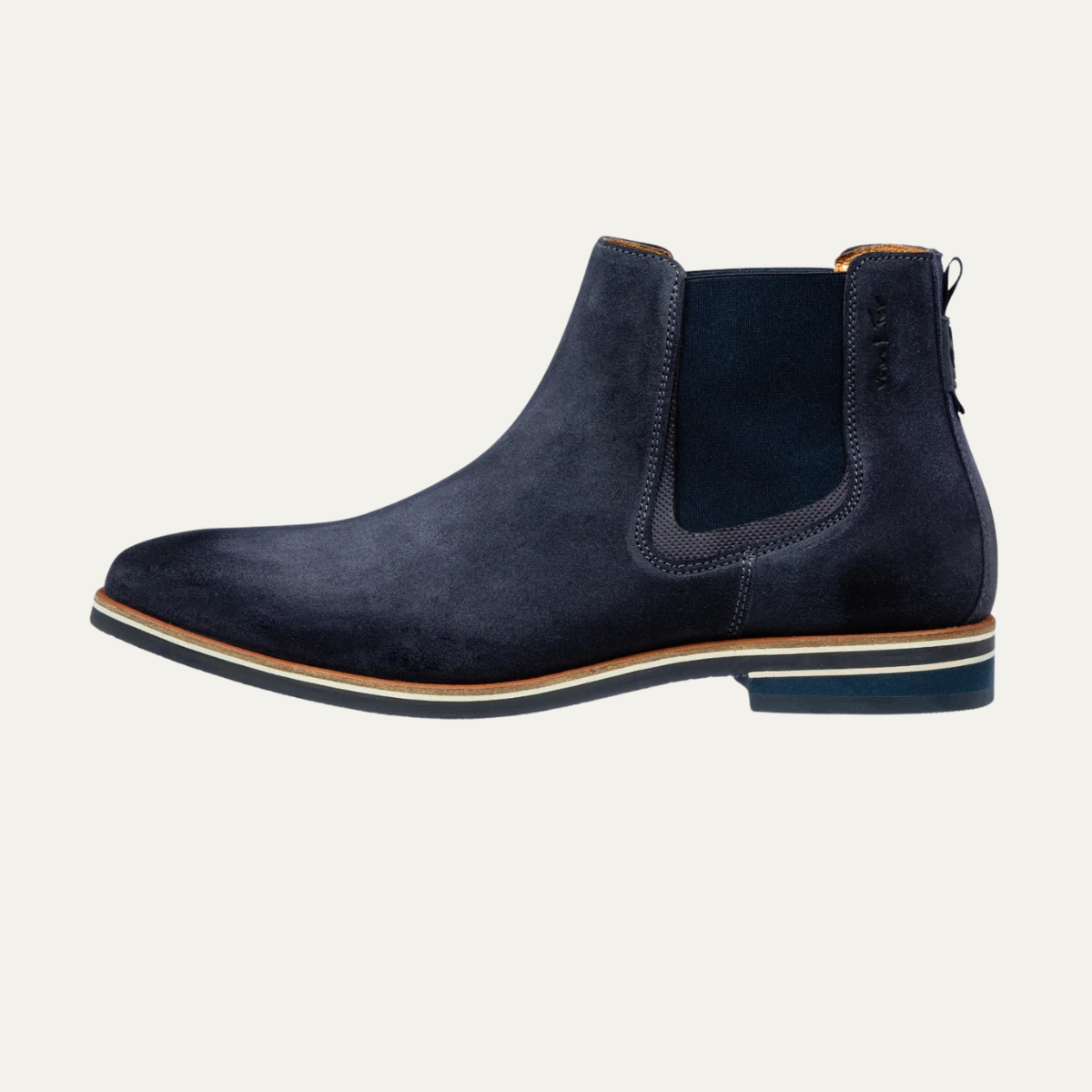 Men's Classic Leather Chelsea Boots Cognac