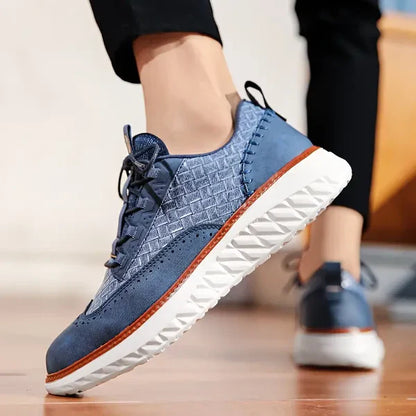 Textured Cushioned Sneakers