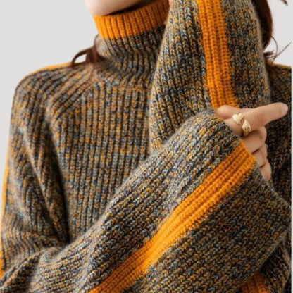 Alyssa | Women Spring Turtleneck Sweater Pullover