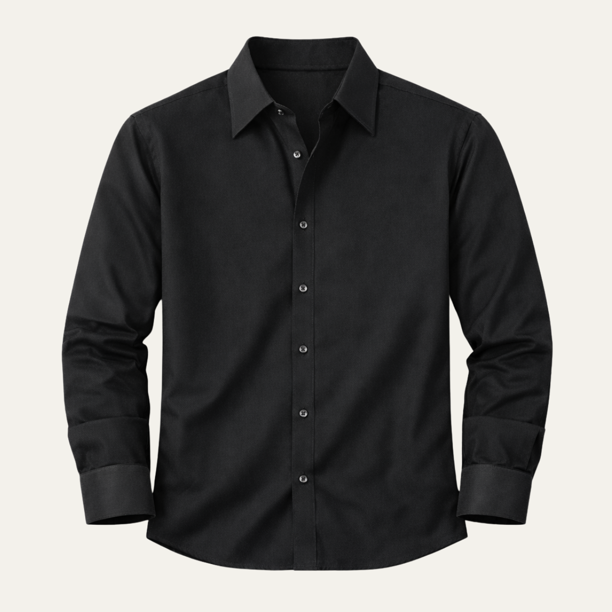 Mens Slim Fit Dress Shirt Pointed Collar - Fashinoza