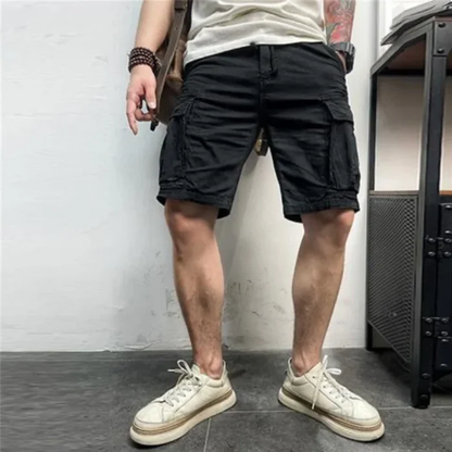 Men's Cargo Shorts Durable Cotton With Pockets