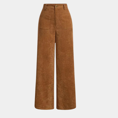 Women's Corduroy Trousers - Fashinoza