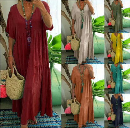 Women's Elegant Draped Dress