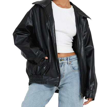 Daisy | Women Spring Zip Up Bomber Jacket