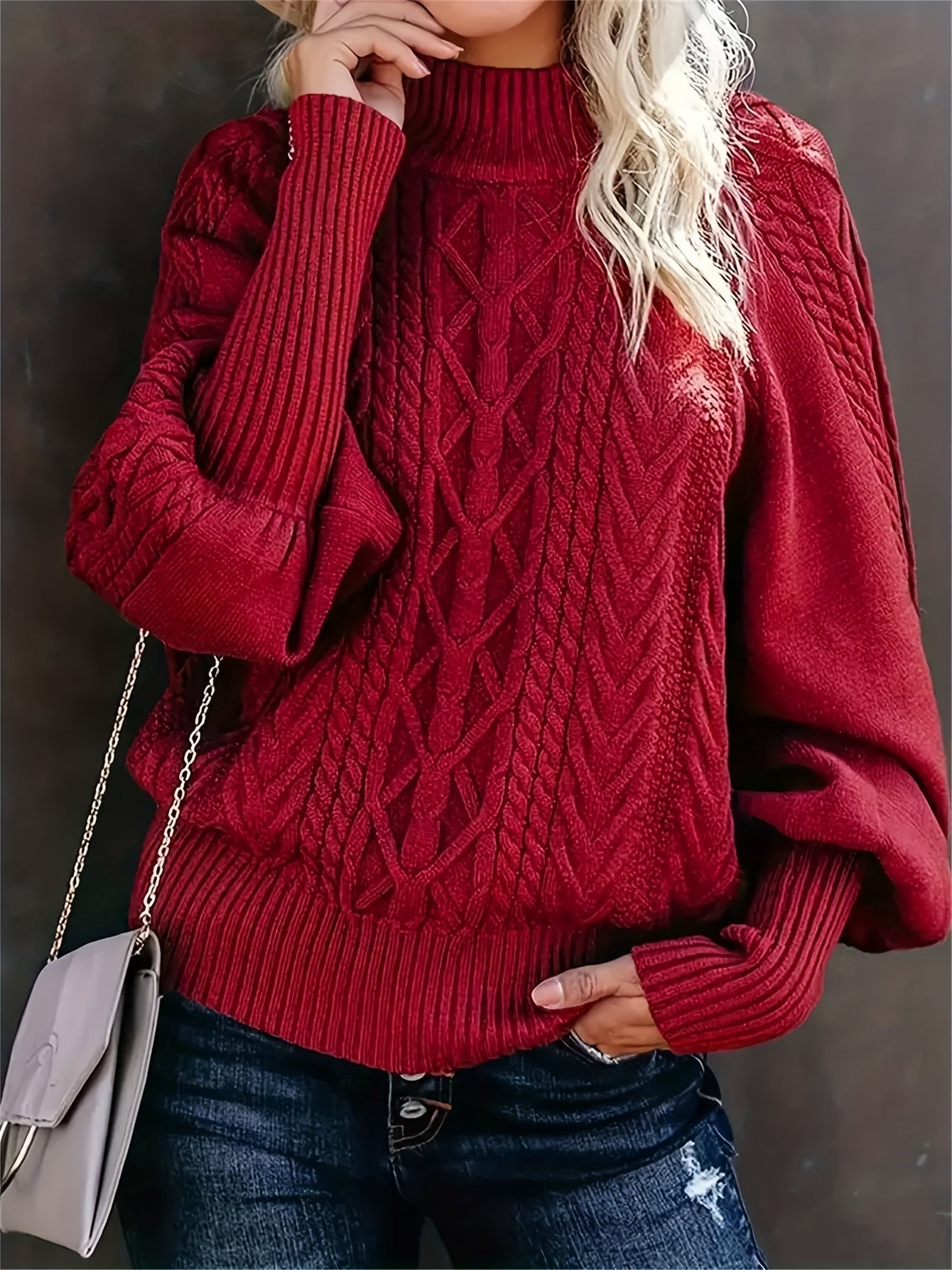 Women's Casual Long Sleeve Sweater
