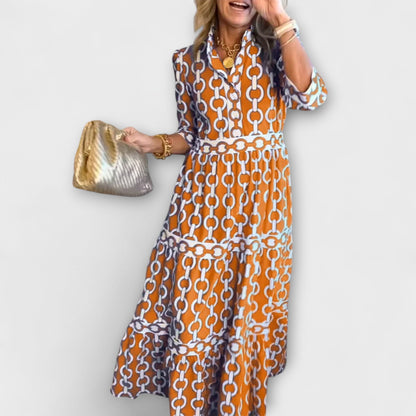Women's Casual Tiered Skirt Dress