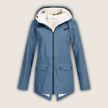 Women's Hooded Zip Winter Jacket
