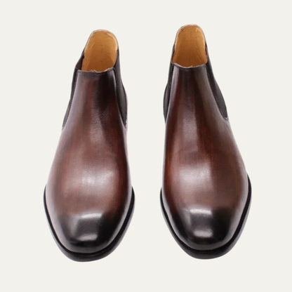 Men's Leather Ankle Chelsea Boots