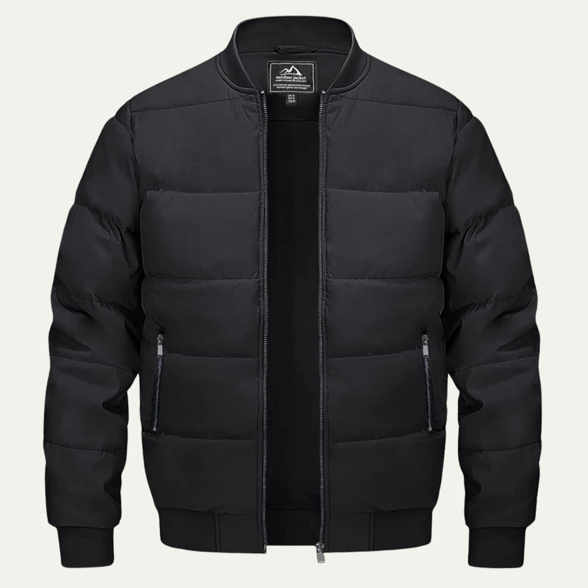 Men's Quilted Puffer Jacket Winter - Fashinoza