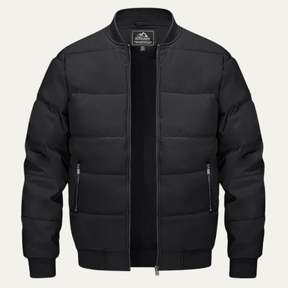Men's Quilted Puffer Jacket Winter - Fashinoza