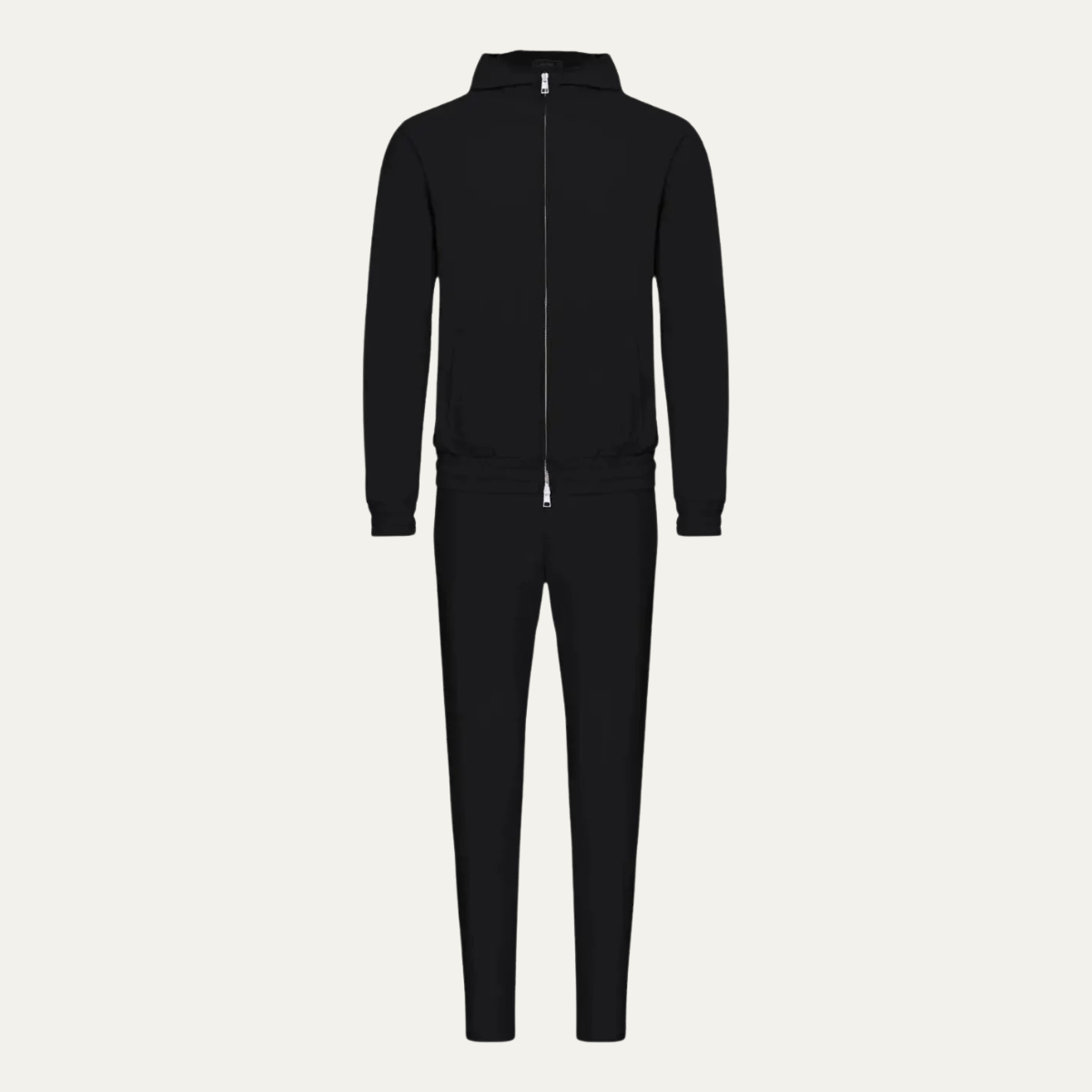 Men's Modern Lounge Wear Set Black - Fashinoza
