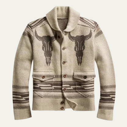 Women's Shawl Collar Cardigan - Fashinoza