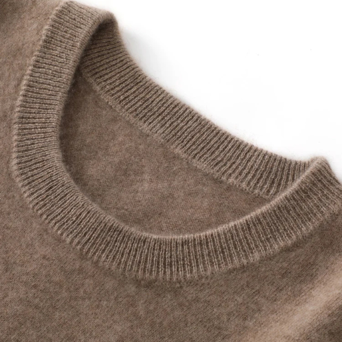 Men's Merino Wool O Neck Sweater