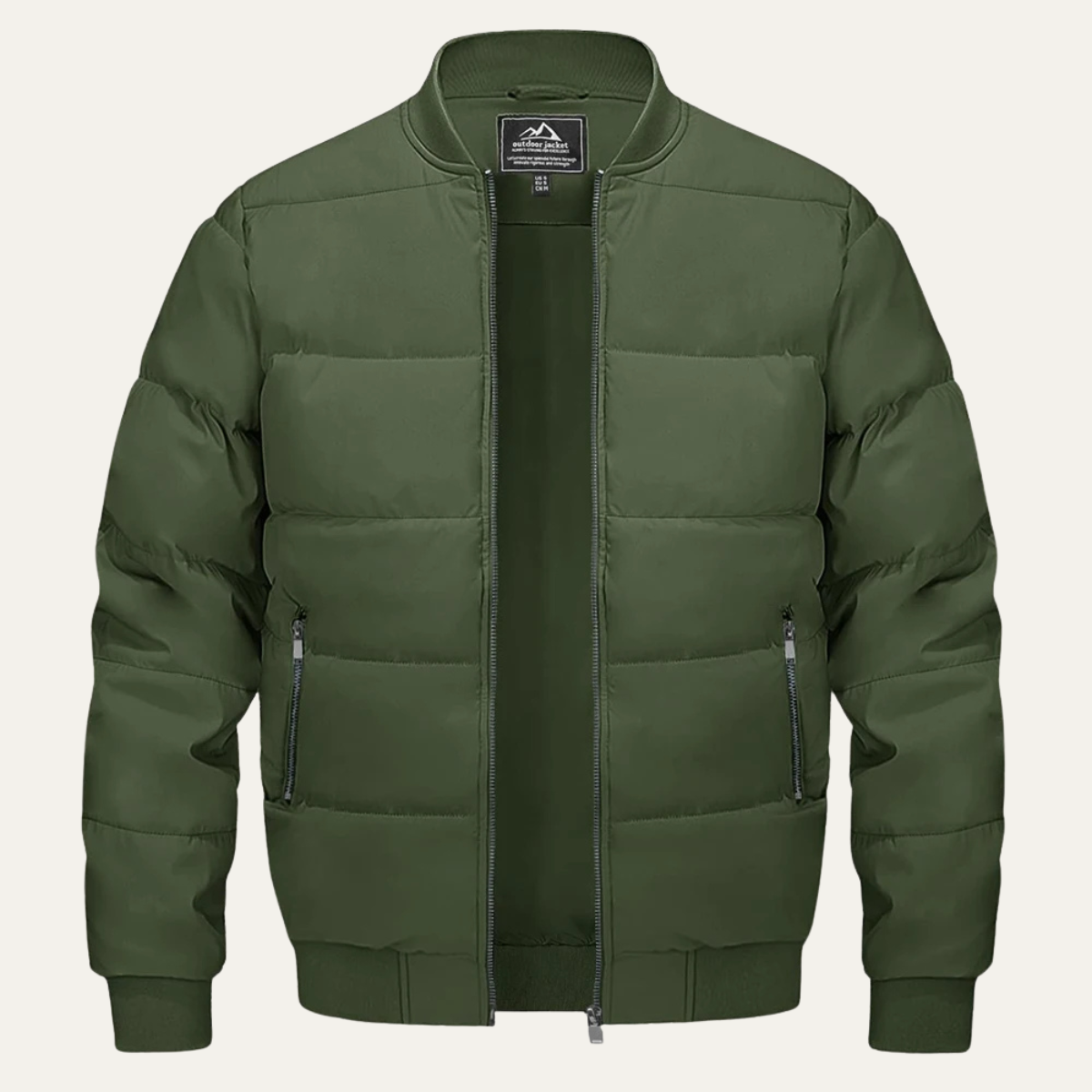 Men's Quilted Puffer Jacket Winter