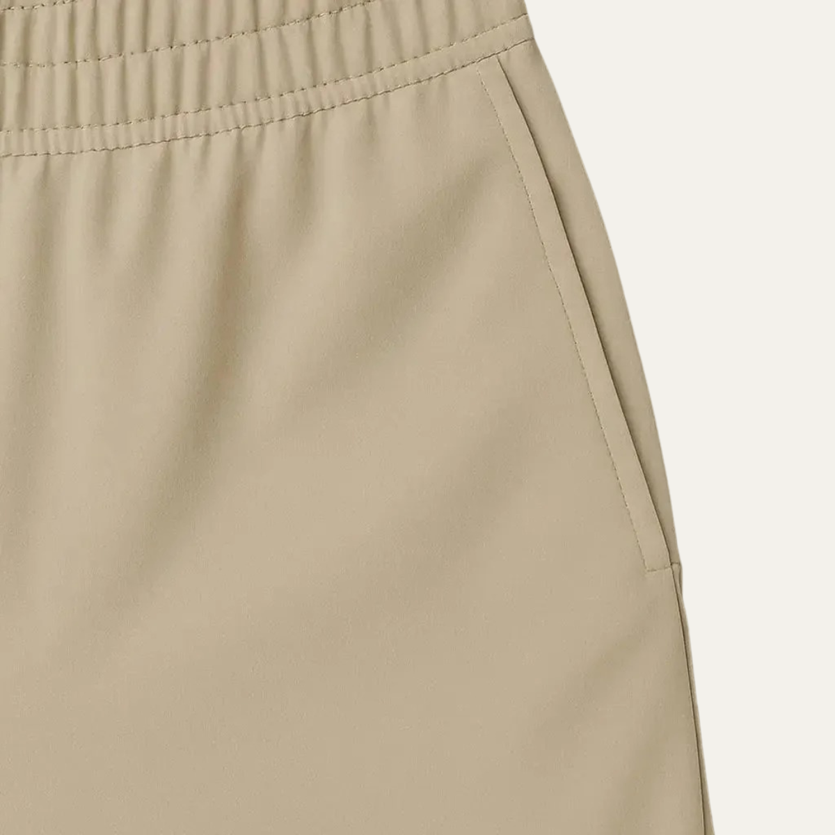Men's Beige Lounge Wear Set Cotton
