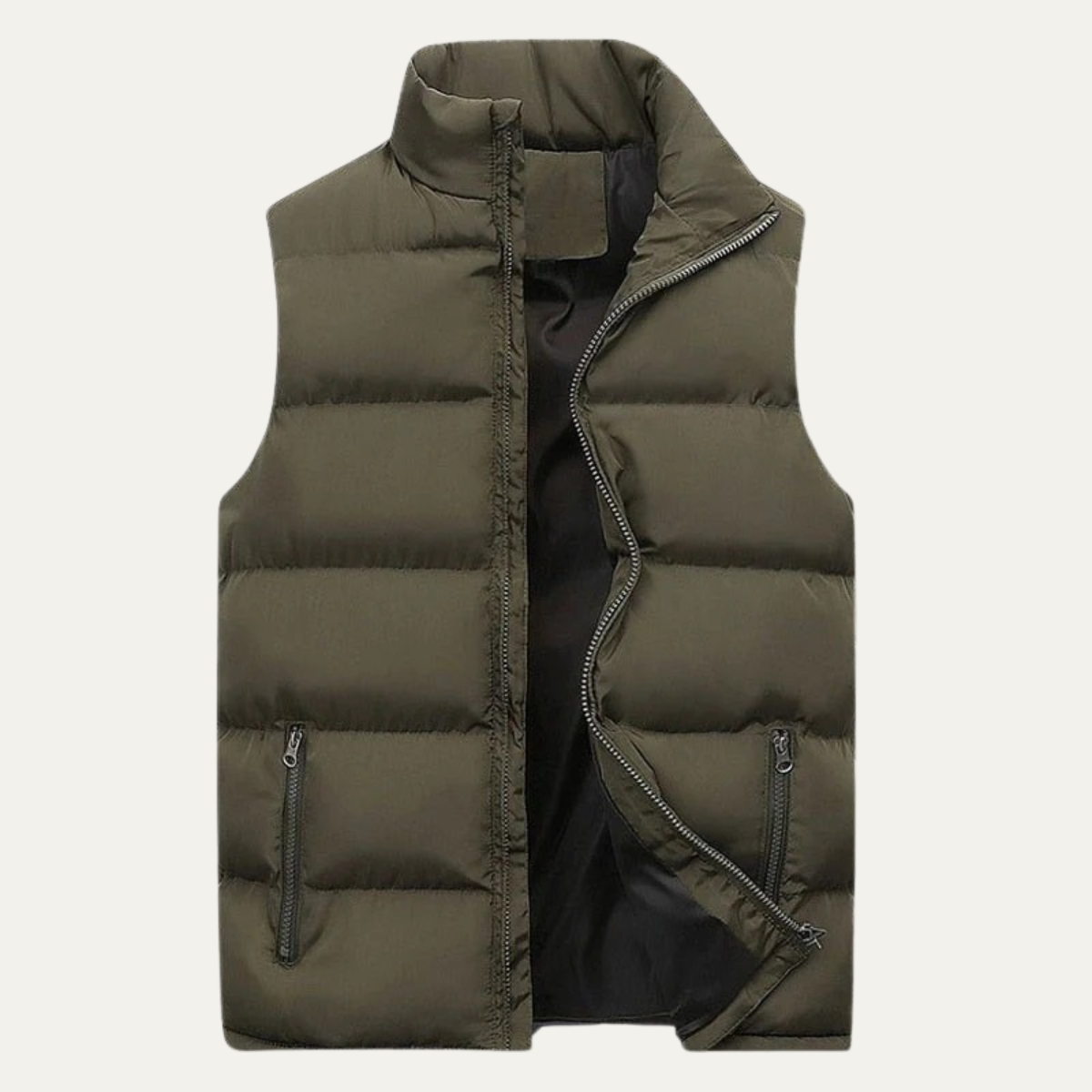 Men's Padded Winter Puffer Gilet