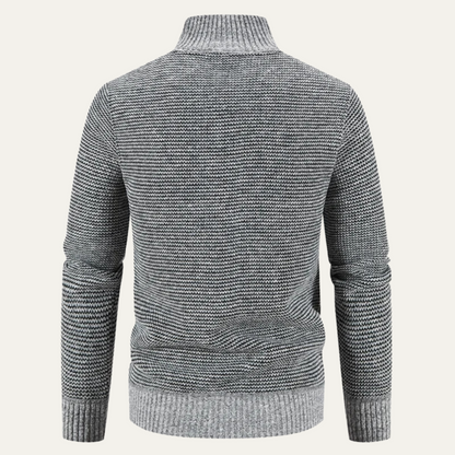 Men's Winter Fleece Knit Jacket