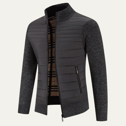 Men's Winter Fleece Knit Jacket