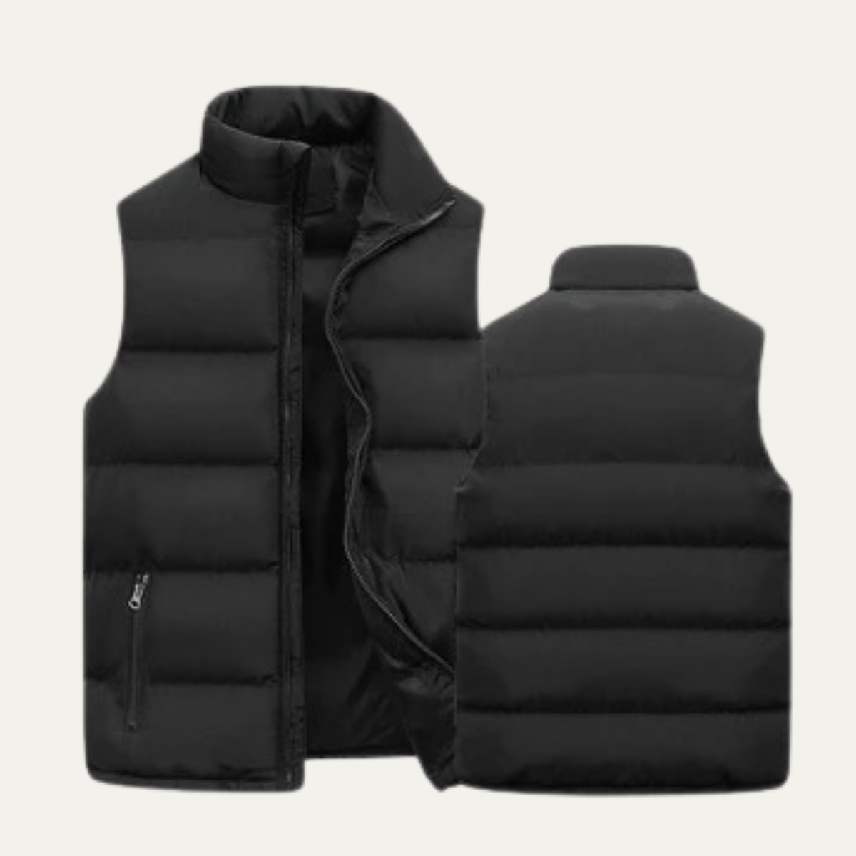 Men's Padded Winter Puffer Gilet
