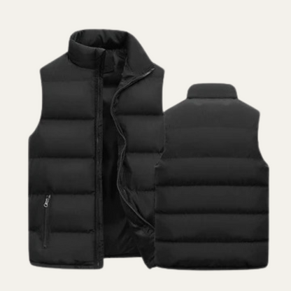 Men's Padded Winter Puffer Gilet