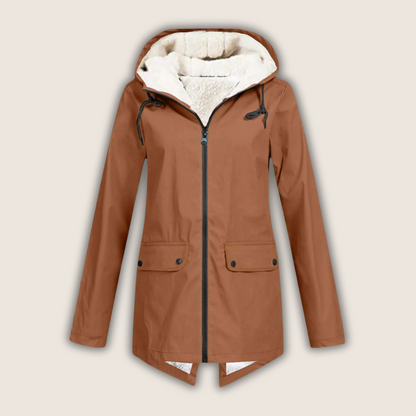 Women's Hooded Zip Winter Jacket
