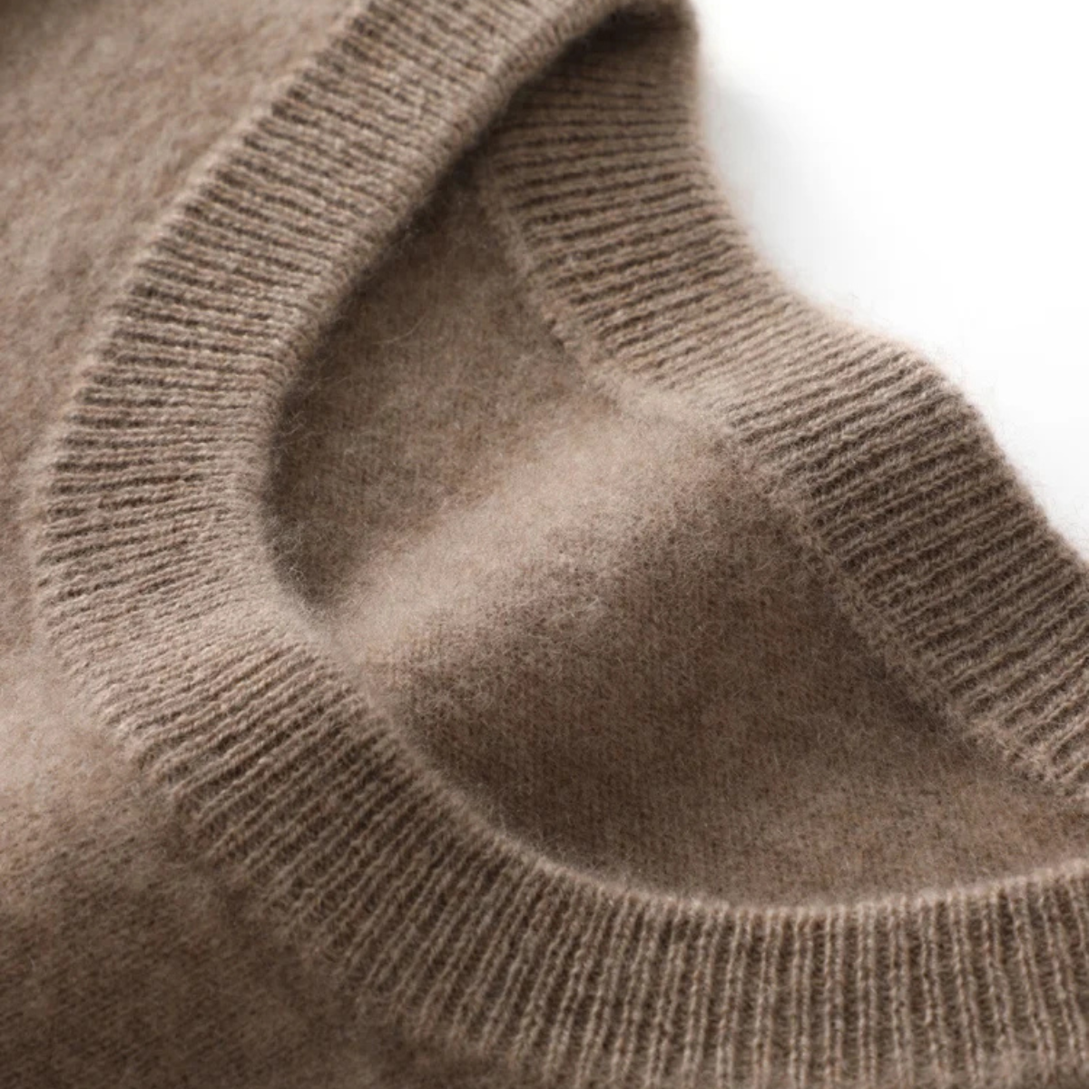 Men's Merino Wool O Neck Sweater
