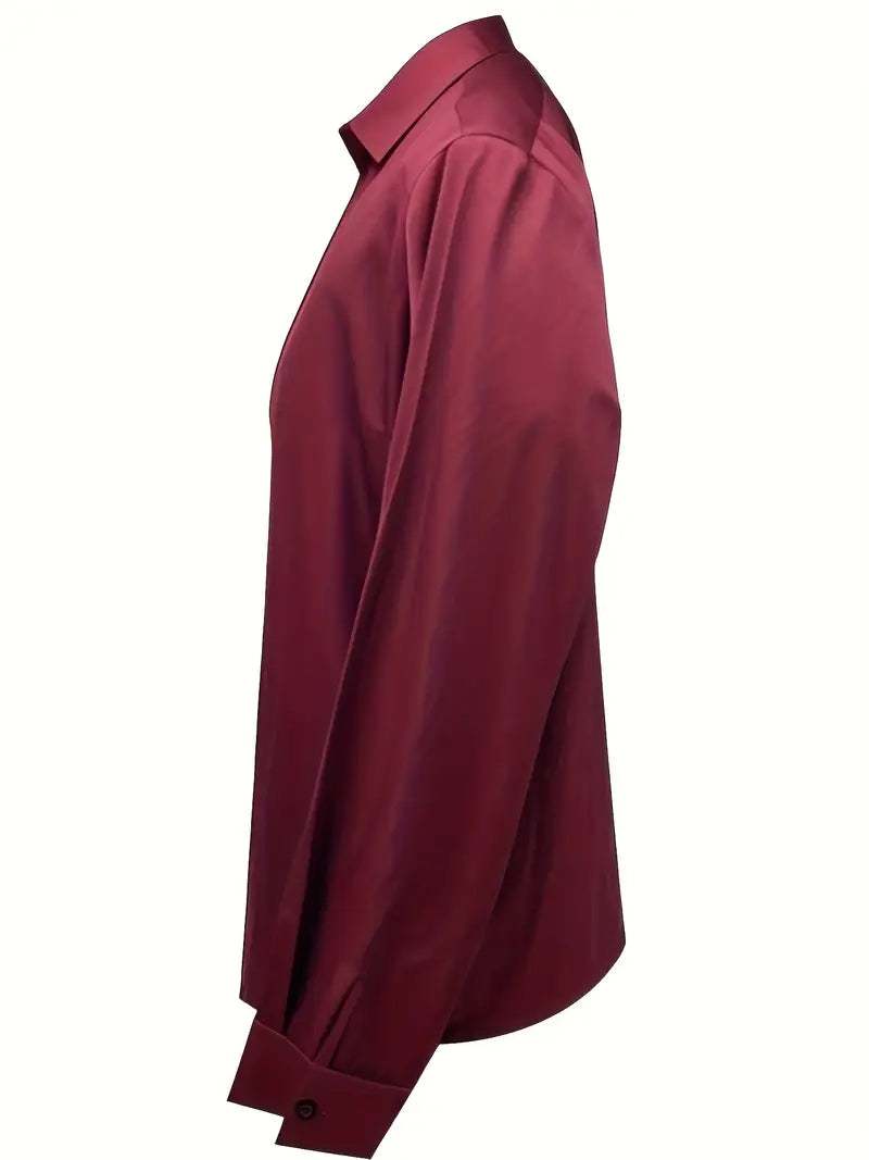 Women's Collared V-Neck Blouse