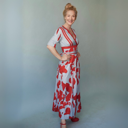 Women's Floral Wrap Dress