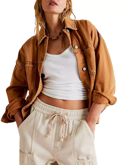 Women’s Comfortable Casual Denim Jacket