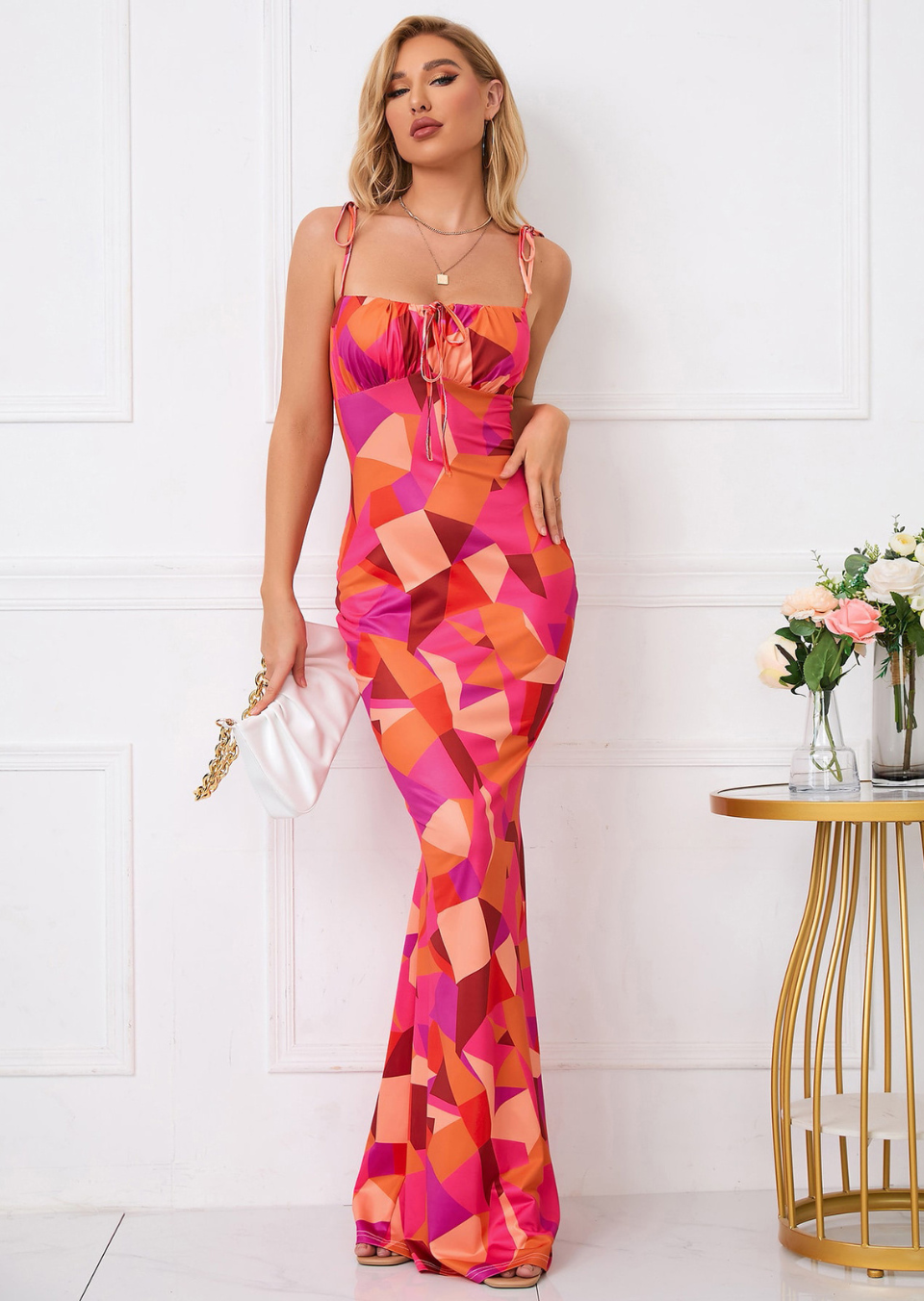 Chic Floral Maxi Dress