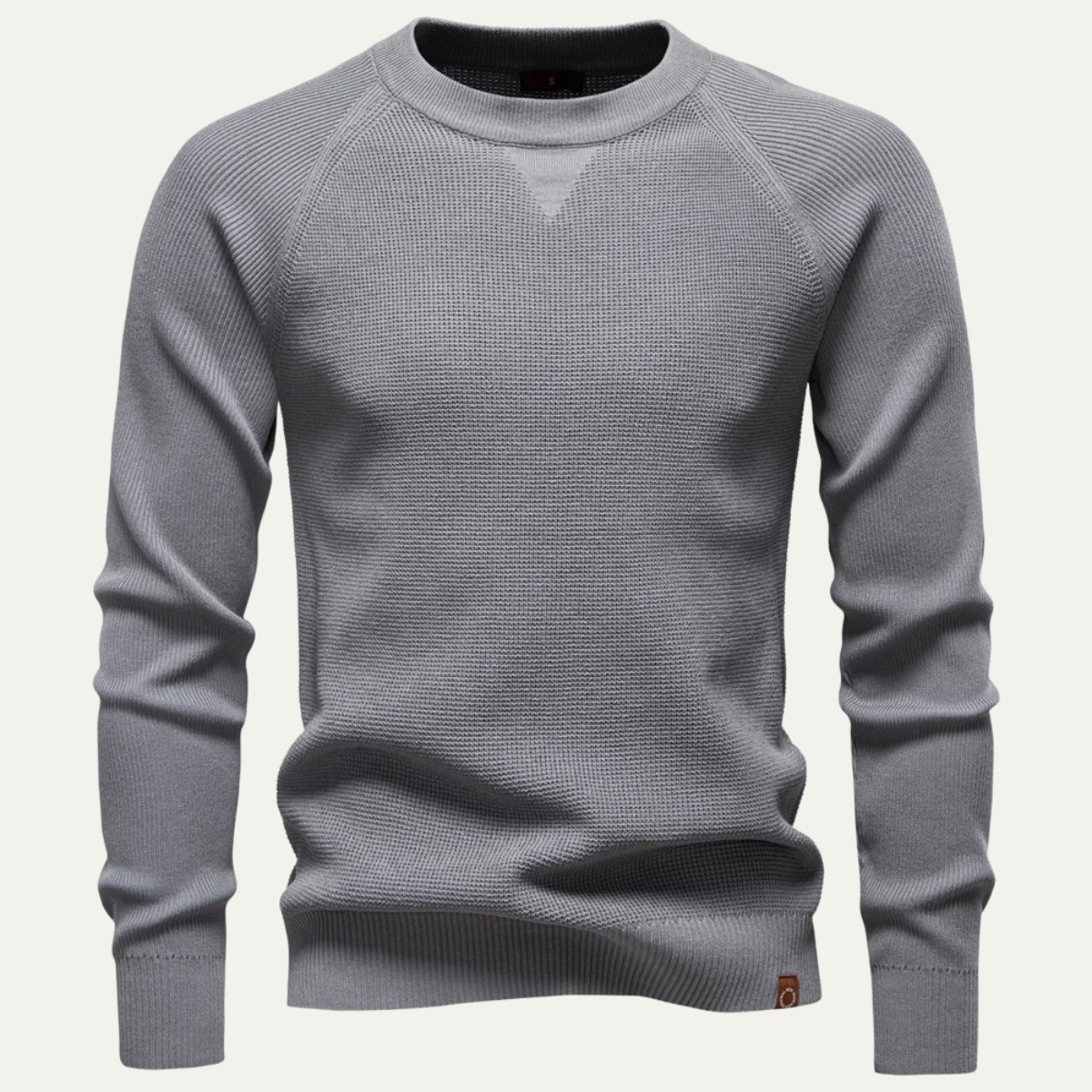Men's Knitted Crew Neck Sweater
