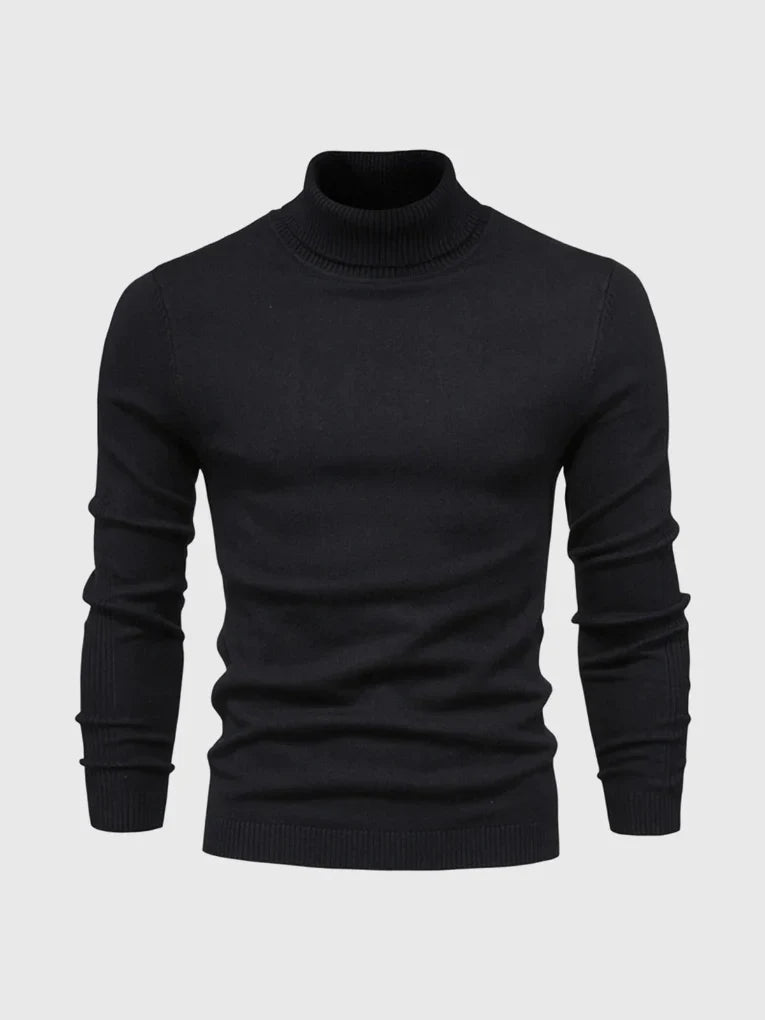 Men's Turtleneck Sweater Washable