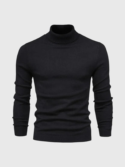 Men's Turtleneck Sweater Washable