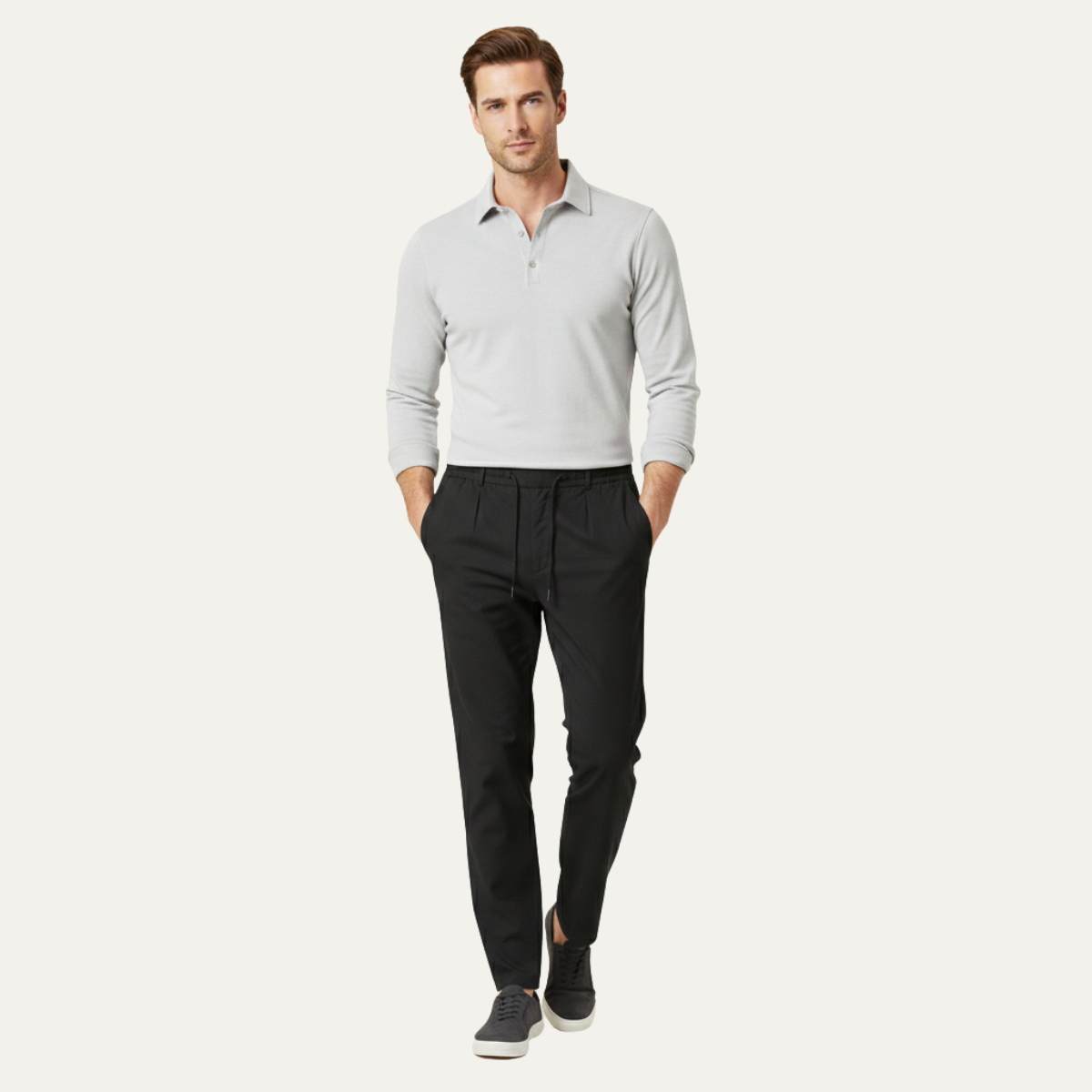 Men's Lightweight Drawstring Summer Pants