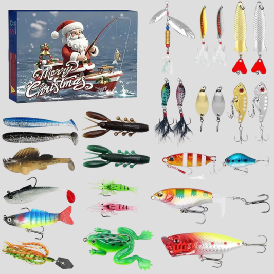 Fishing Advent Calendar 24 Day Countdown - Fashinoza
