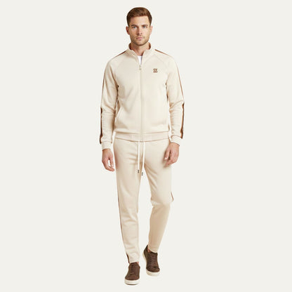 Men's Hoodie Jogger Set Cotton Loungewear Grey