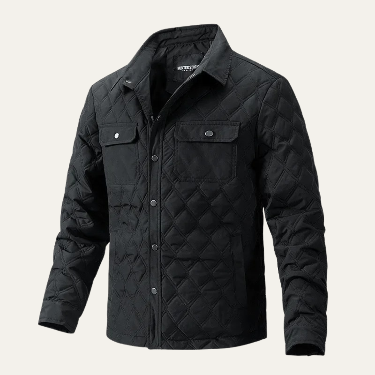 St Davids Men's Quilted Lightweight Jacket - Fashinoza