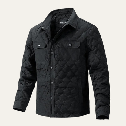 St Davids Men's Quilted Lightweight Jacket - Fashinoza