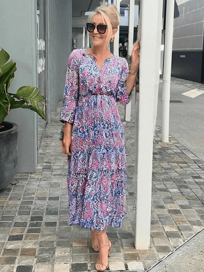 Women's Floral Boho Casual Dress