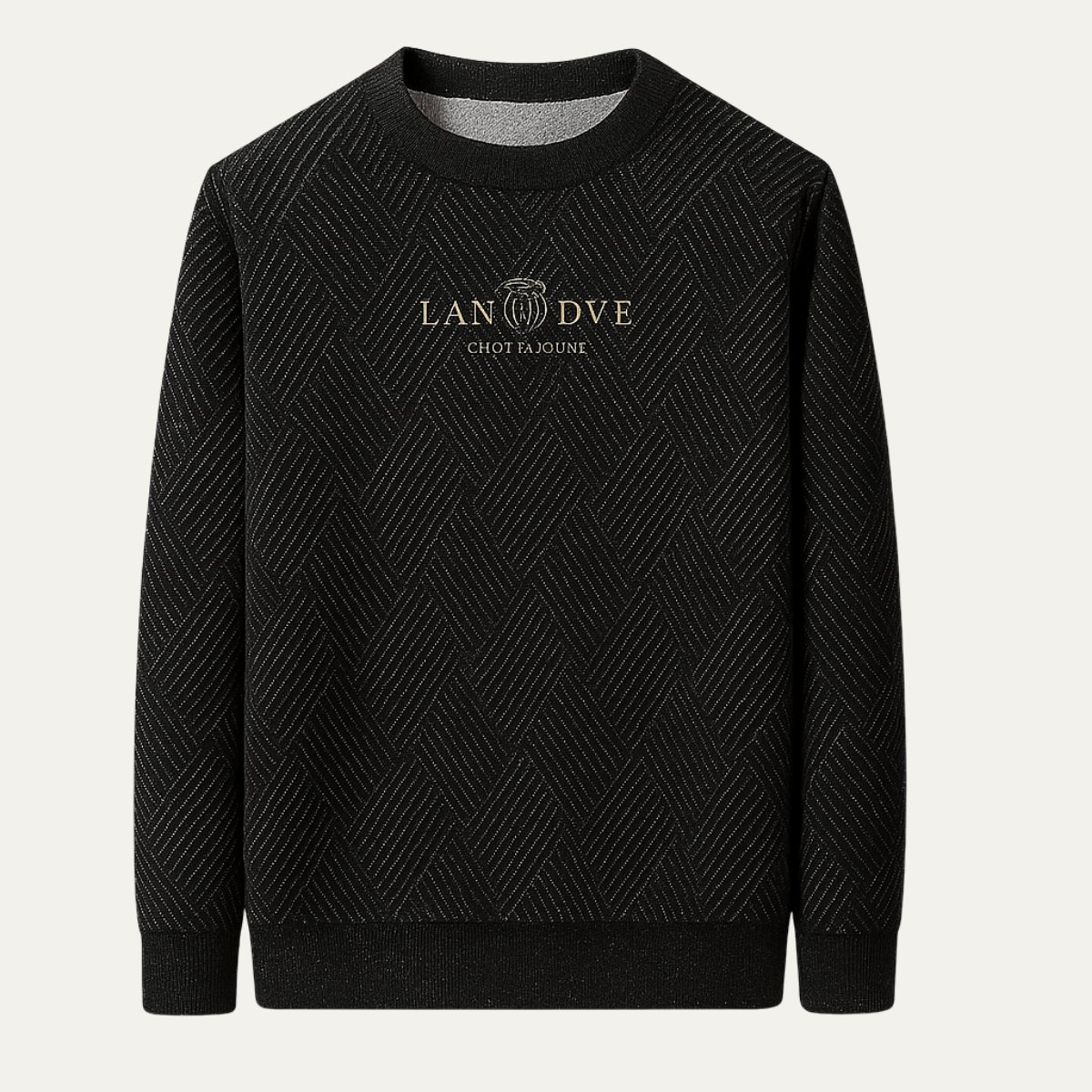 Men's Fleece Lined Sweater Winter