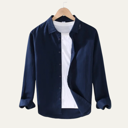 Men's Linen Cotton Summer Shirt