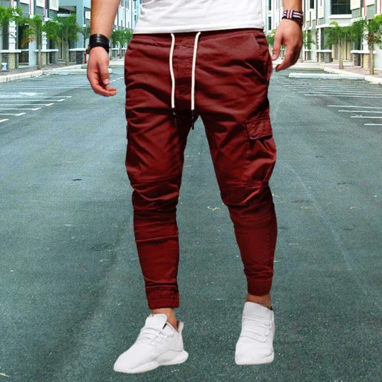 Men's Cargo Pants Flap Pockets