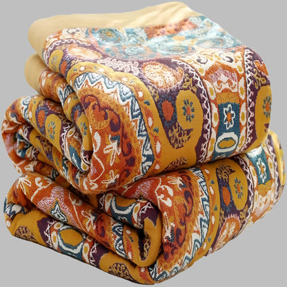 Reversible Blanket Boho Dual Sided Warm Throw